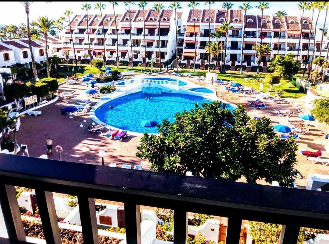 Ocean And Pool View - Apartamento Parque Santiago 2 Apartment Arona  Ngoại thất bức ảnh